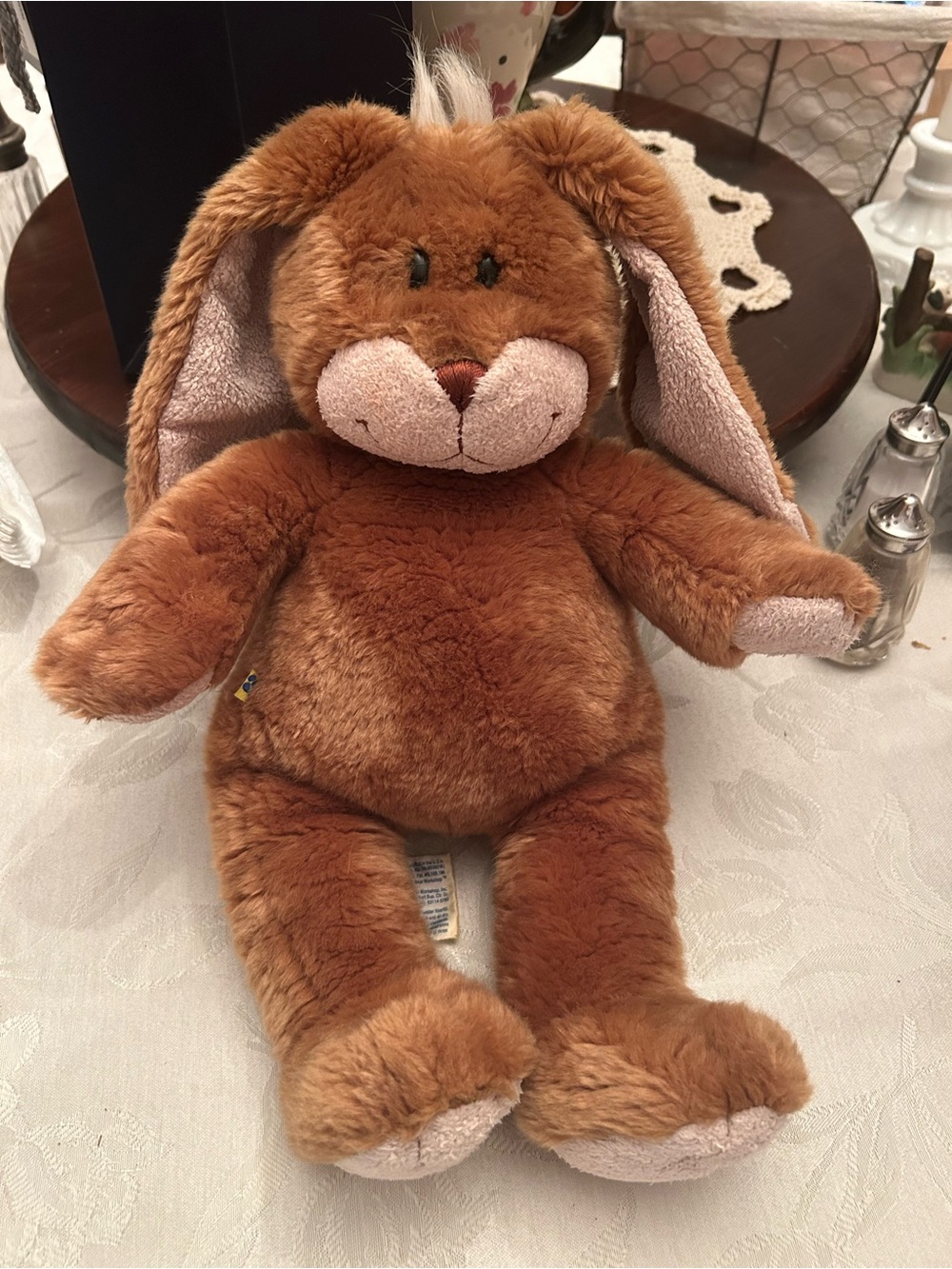 Vintage brown rabbit build a bear